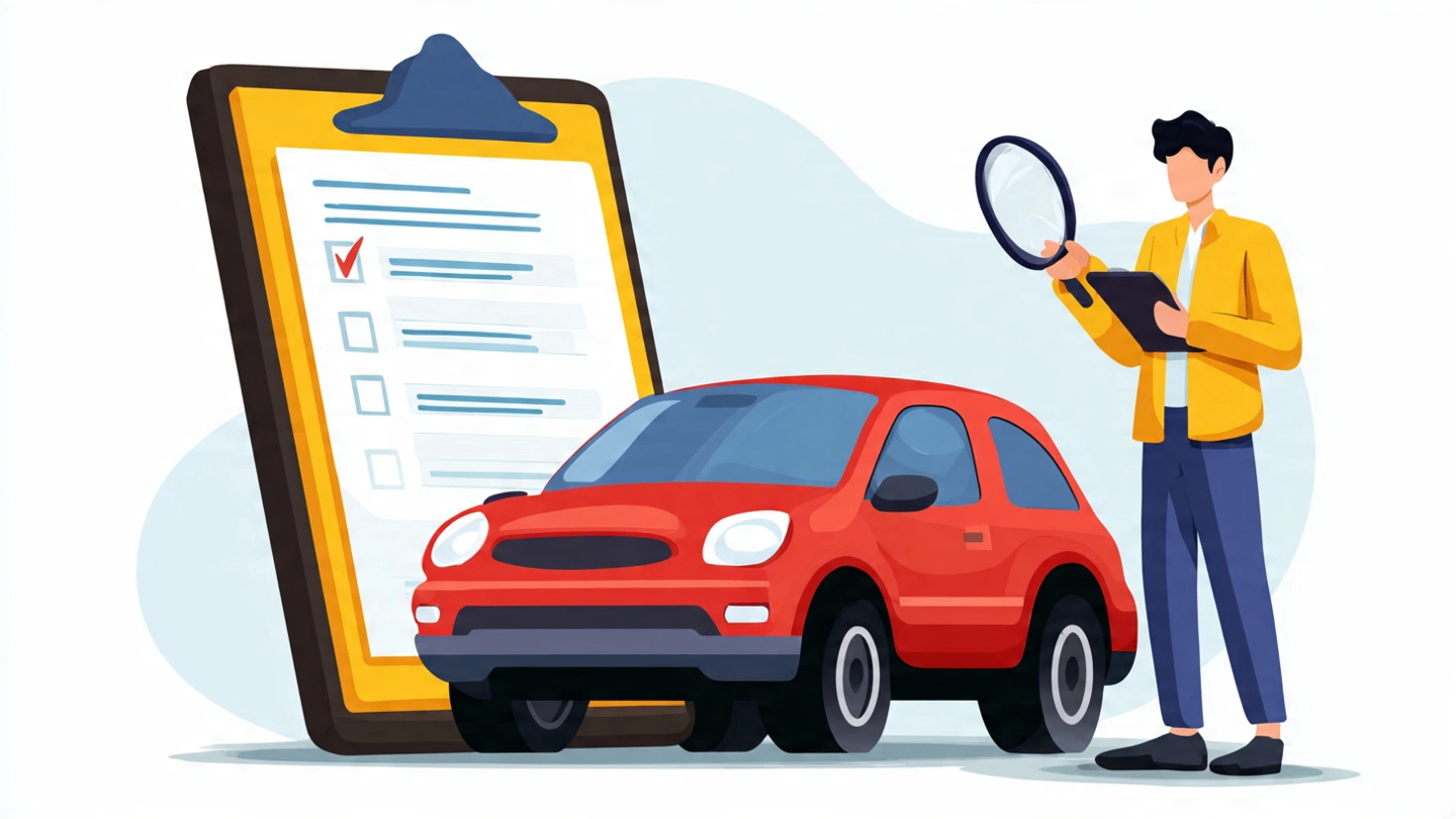 Vehicle stolen check verification interface